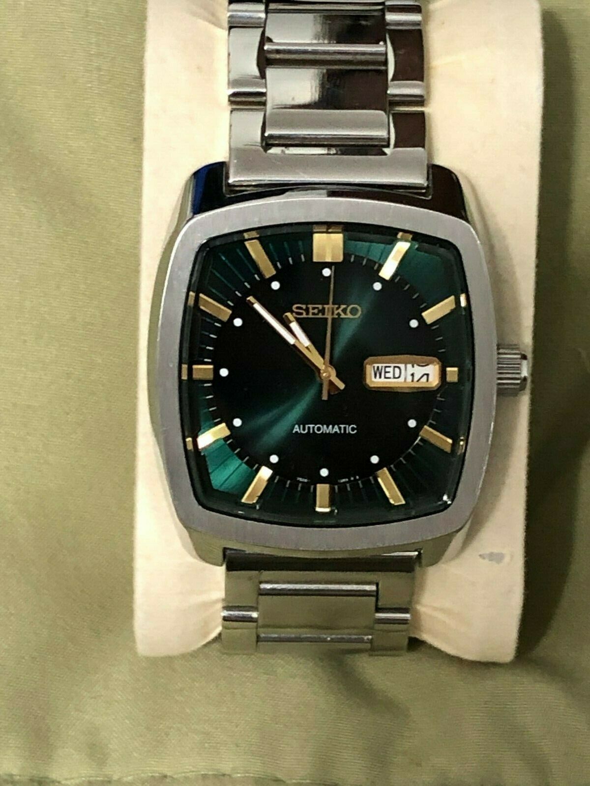 seiko men's recraft series automatic watch