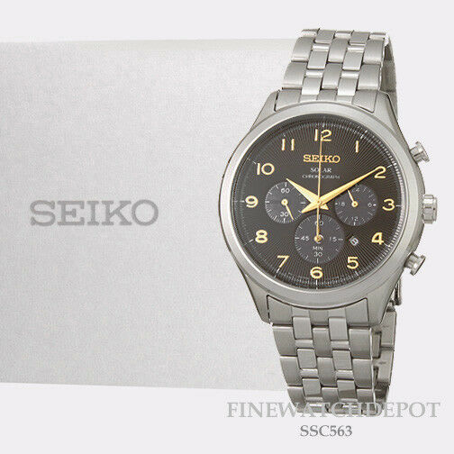seiko solar chronograph ssc563