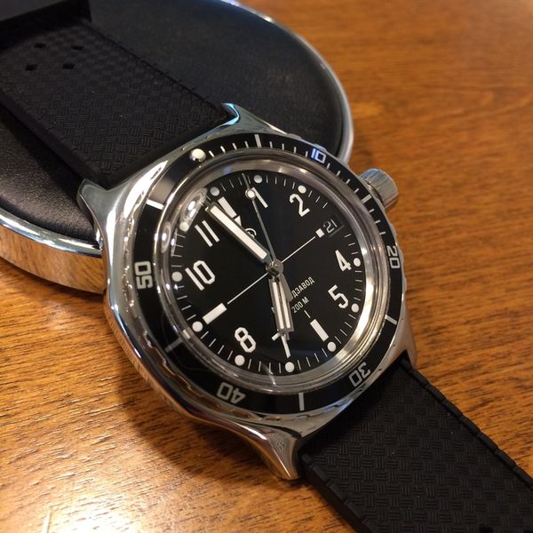 *SOLD* VOSTOK AMPHIBIAN SE 100333S Mint/Discontinued/Rare! $115 ...