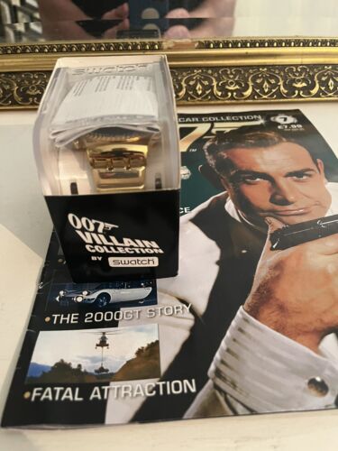 Swatch 007 James Bond Villain Collection Goldfinger ODDJOB YOG102G