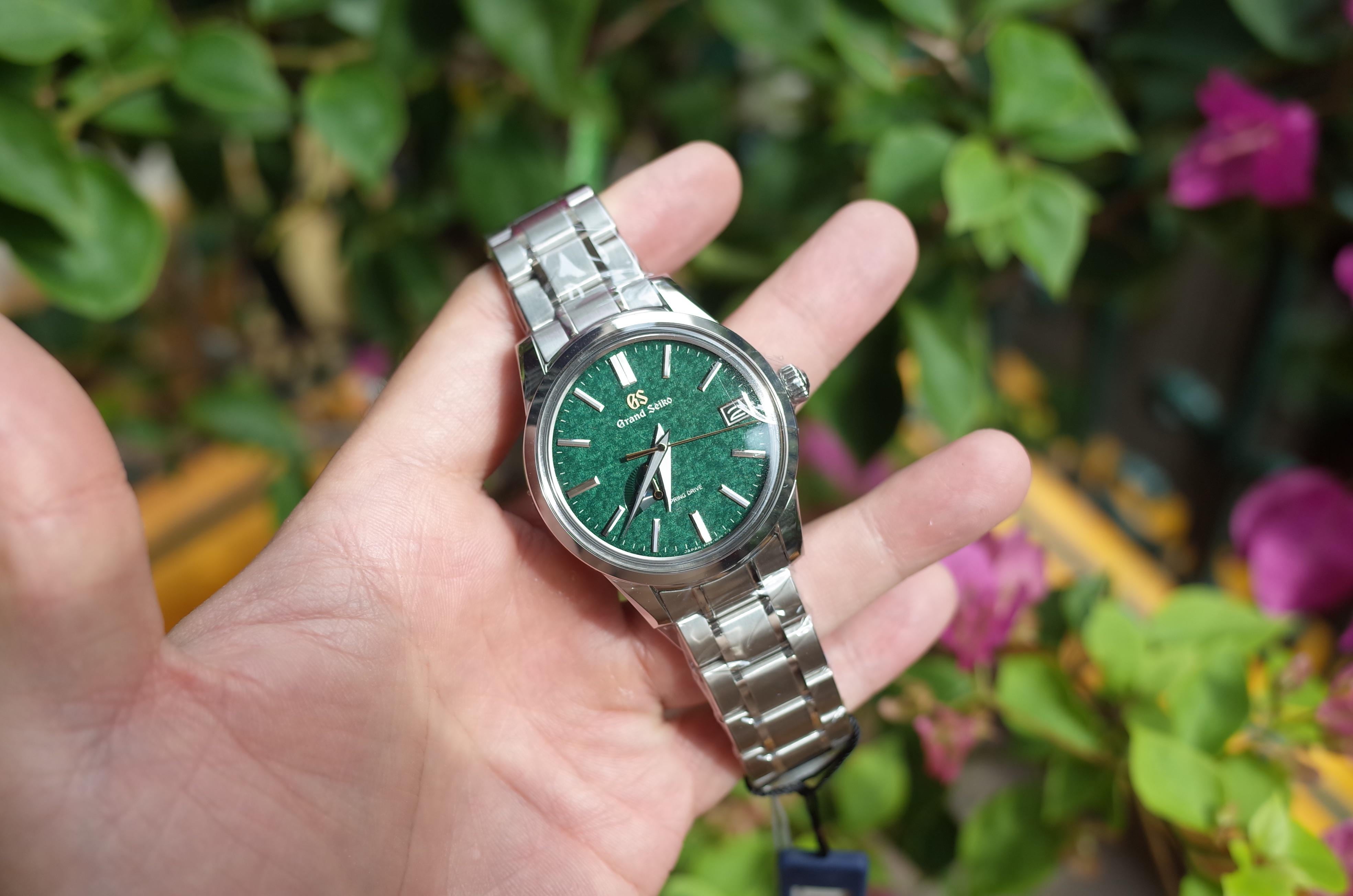 WTS BRAND NEW GRAND SEIKO SBGA453 GREEN DIAL LIMITED EDITION