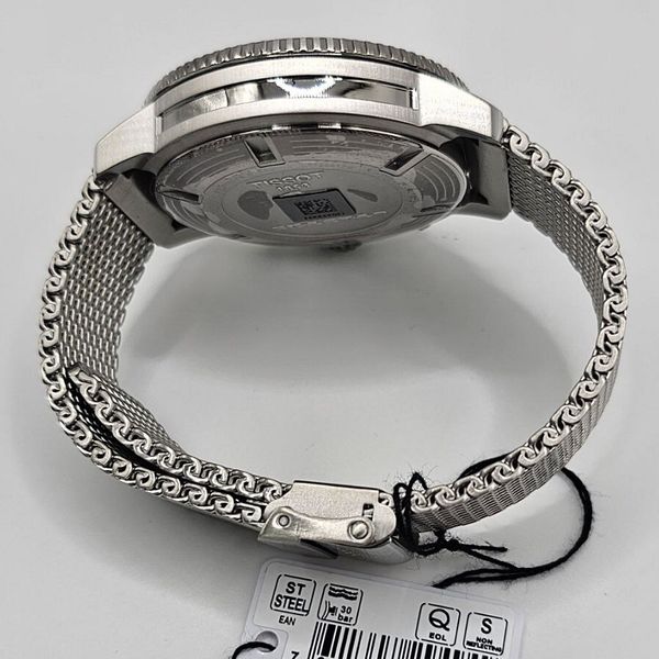 Cinturino In Gomma Per Tissot Seastar 1000, Estremità Curva, Con O Senza Deployante