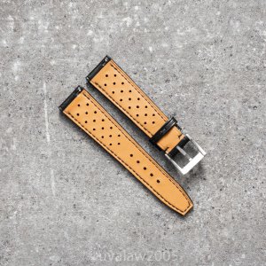 Rally Leather Strap (Black) - Monstraps