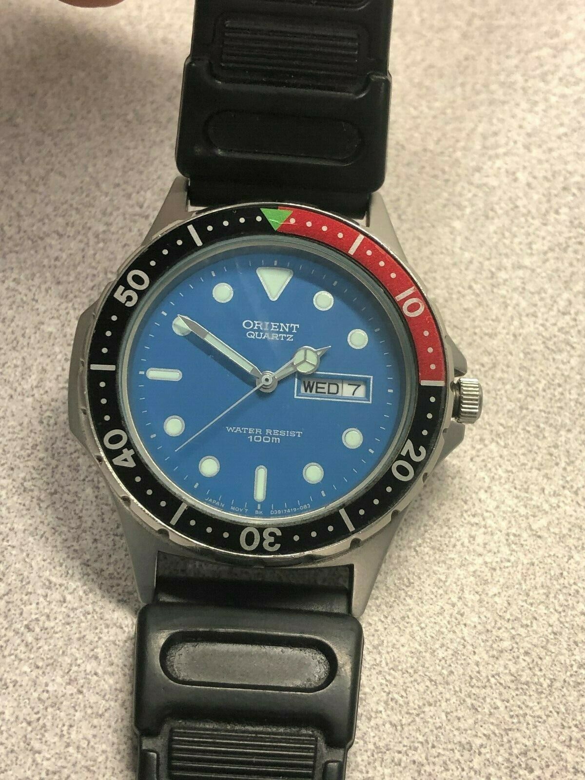 orient diver 40mm