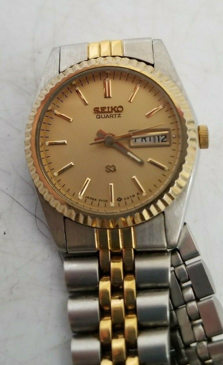 Seiko Quartz SG Women s Watch 3Y03 0160 New Battery