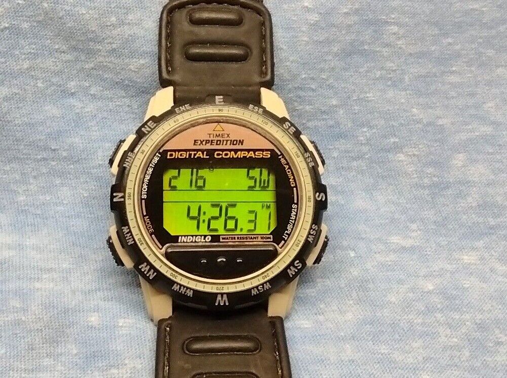 Timex expedition best sale digital compass watch