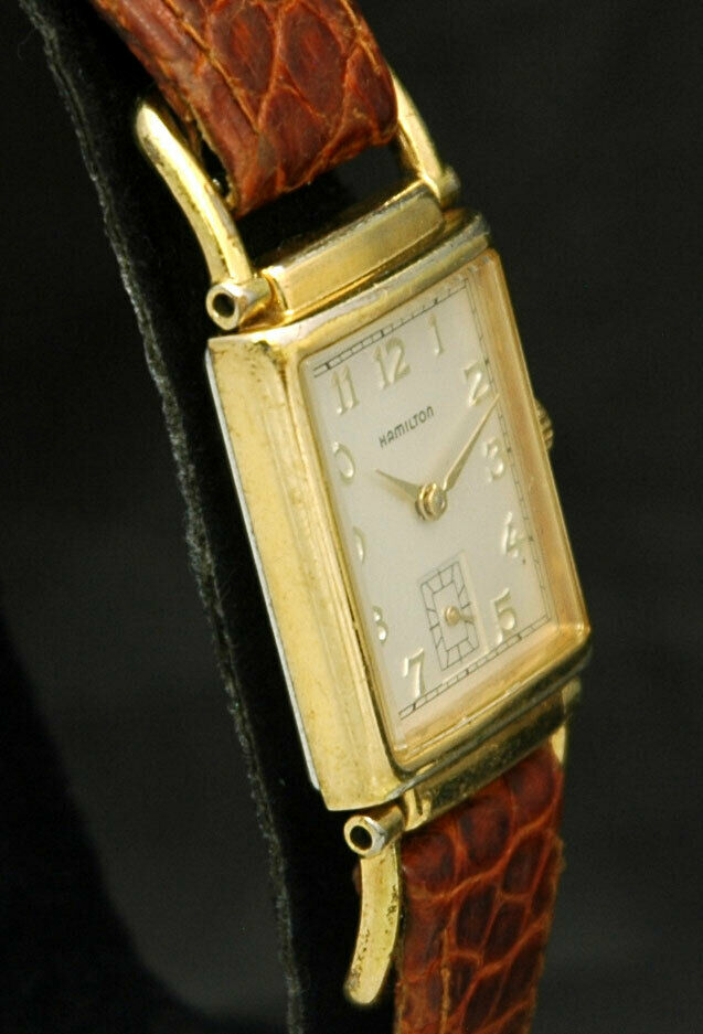 HAMILTON Wilshire Reissue REGISTERED EDITION 6174A Driver Lug GOLD WATCH  HTF VTG | WatchCharts Marketplace