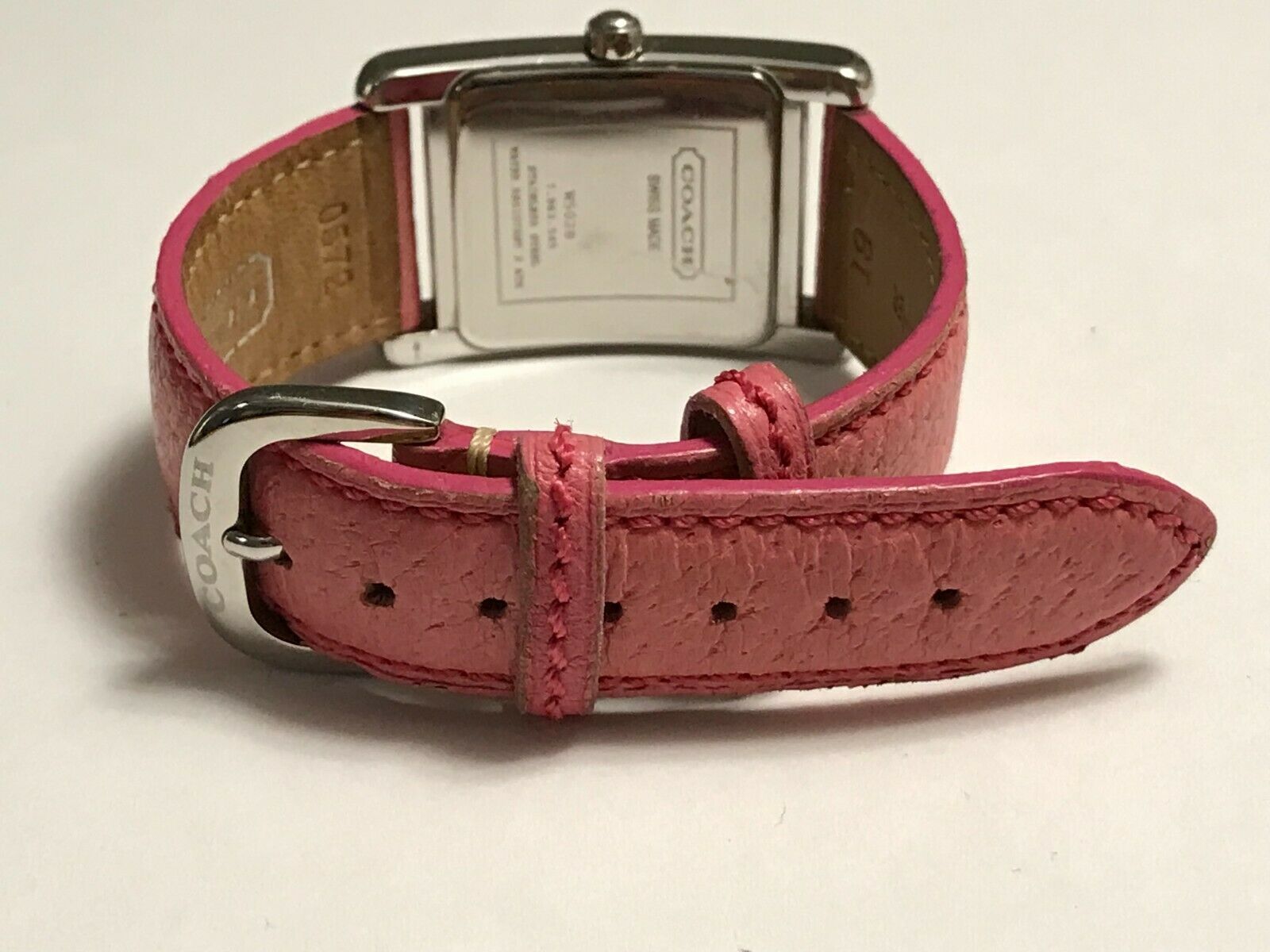 Ladies Coach Tank Style Watch W502B New Battery 