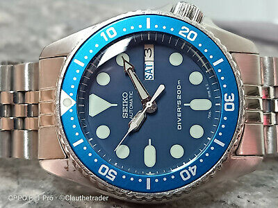STUNNING BLUE MOD SEIKO DIVER 7S26-0030 