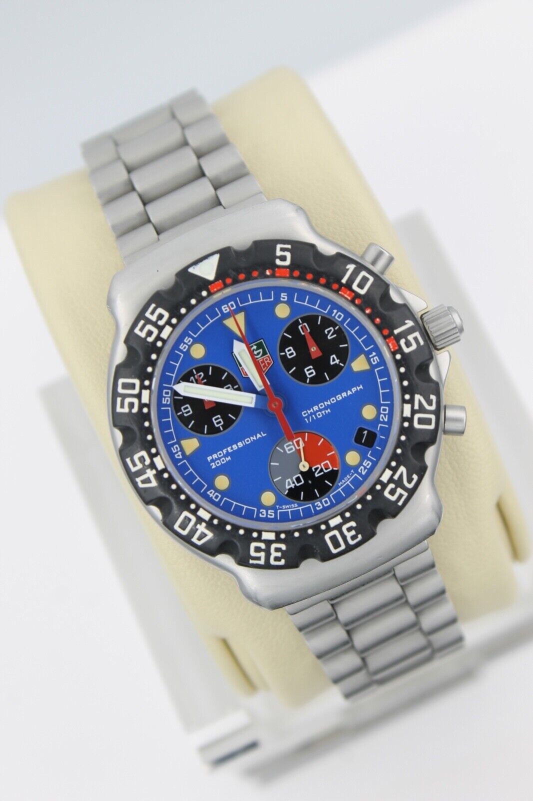 Tag Heuer CA1210.BA0493 Formula 1 Chronograph Watch Mens Blue