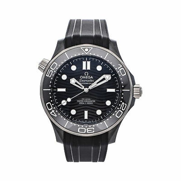 Omega Seamaster Diver 300m Auto Ceramic Mens Strap Watch 210.92.44.20 ...