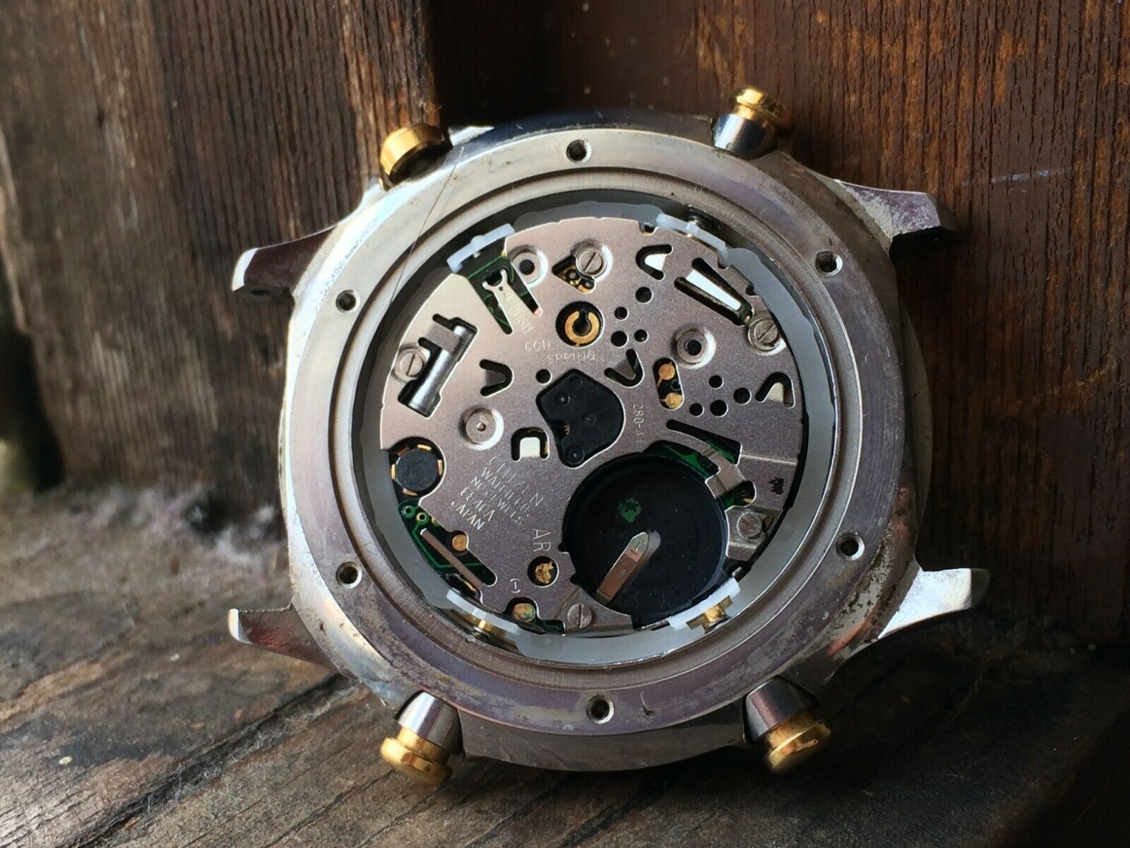 Authentic Vintage Gents CITIZEN QUARTZ 6840 YACHT TIMER