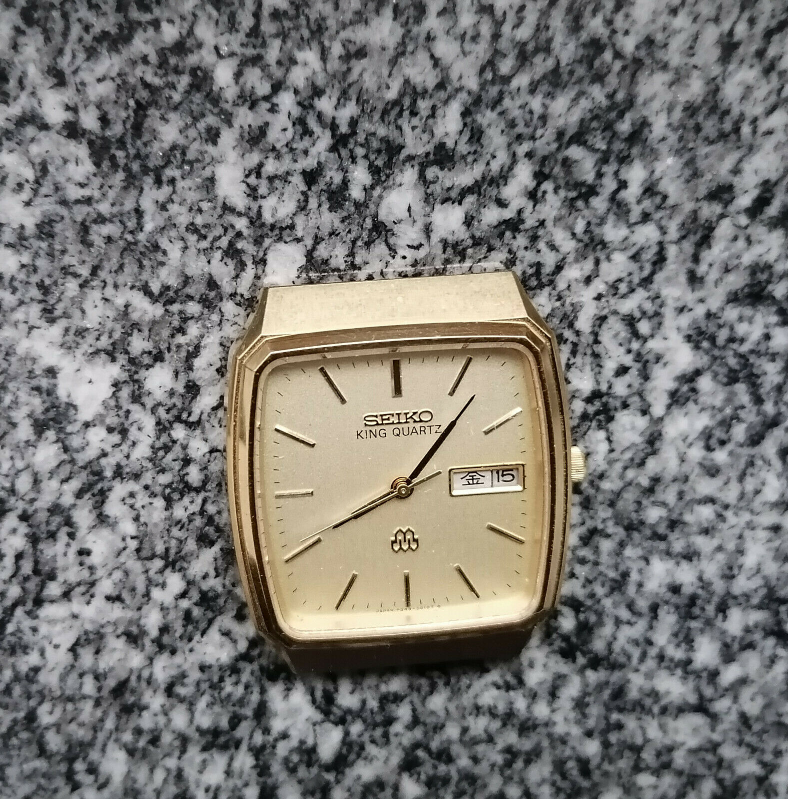 RETRO SEIKO KING TWIN QUARTZ 9443-5020 JAPAN WATCH (NOT WORKING