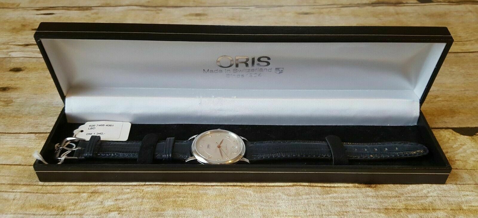 ORIS Classic Date 7468 Automatic 35mm RARE Vintage 21j NEW