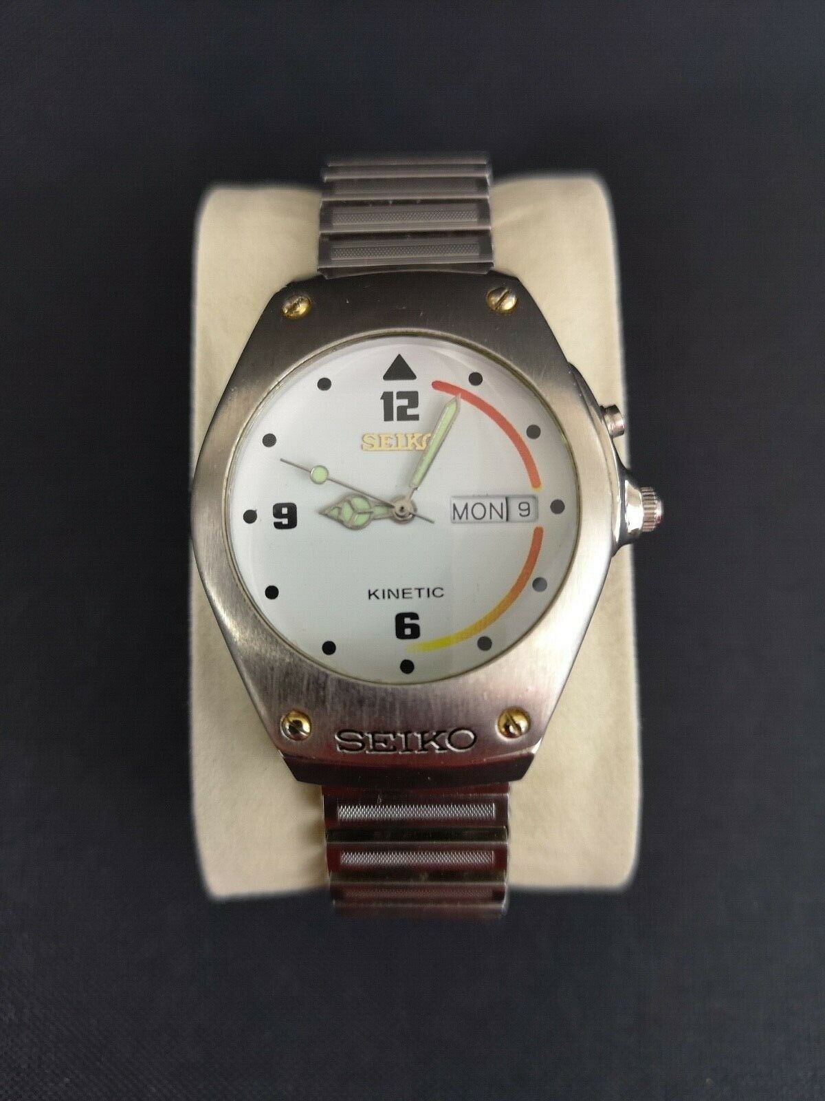 Rare Vintage Seiko Kinetic Watch 6431-5110 Day Date Original Strap Japan |  WatchCharts