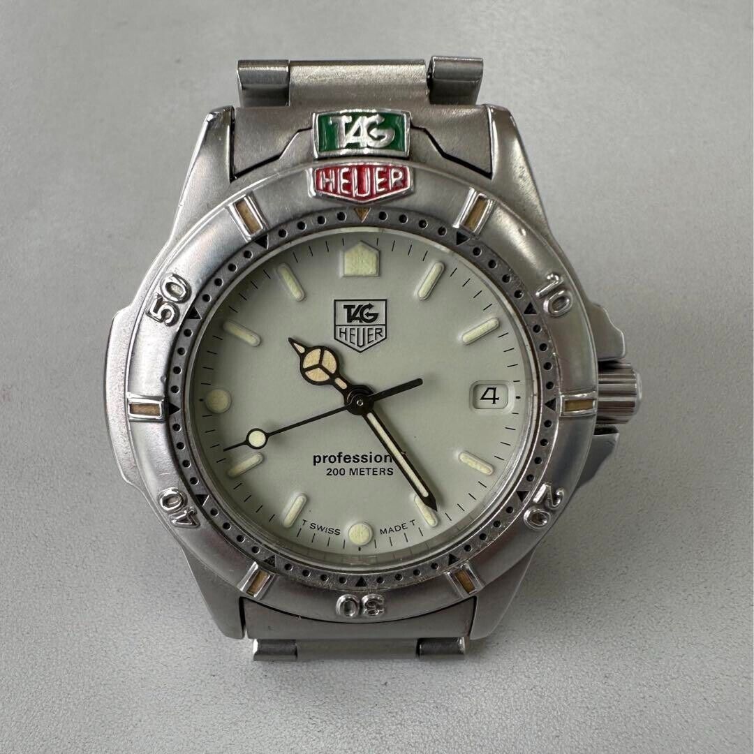 TAG Heuer 4000 Professional 999.713K Quartz Wrist Watch Very