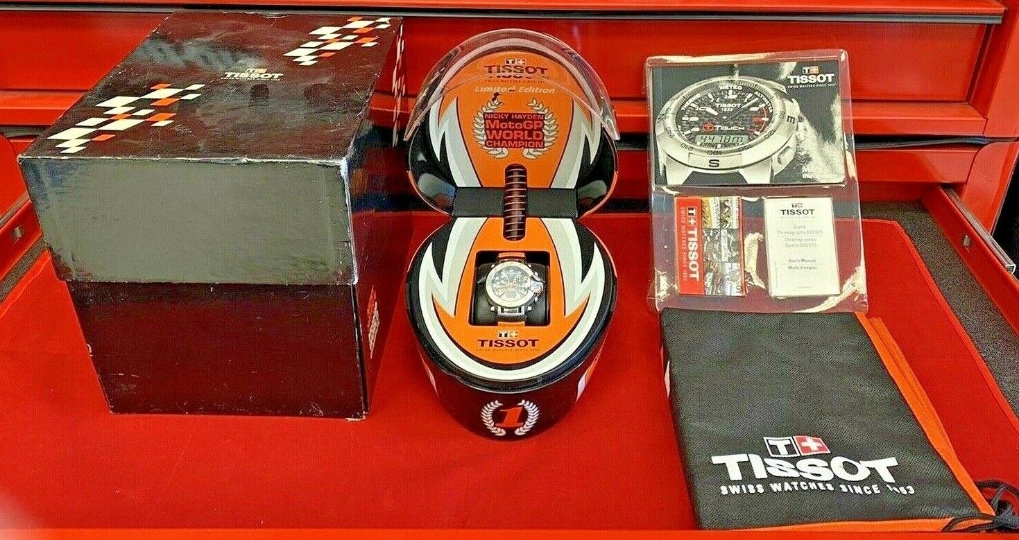 Tissot Nicky Hayden 69 T Race Watch Orange LIMITED EDITION