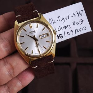 VINTAGE 1989 SEIKO 2K01-0011 QUARTZ WATCH W/ ORIGINAL BAND & BOX