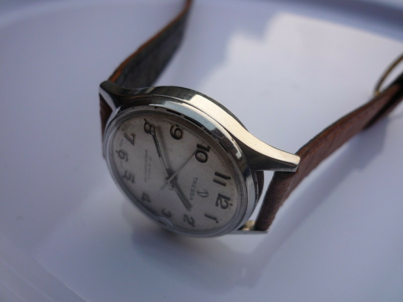 MaxiMaze Watches : Rare 1970's Tressa Dual Time Zone World Map Dial Manual  Swiss Watch