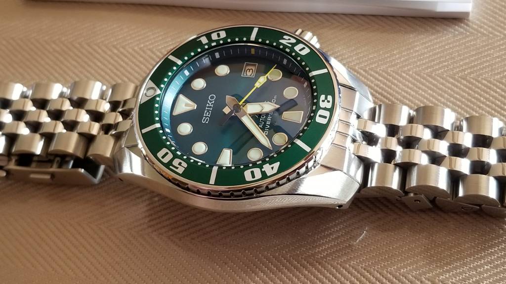 Seiko green clearance sumo szsc004