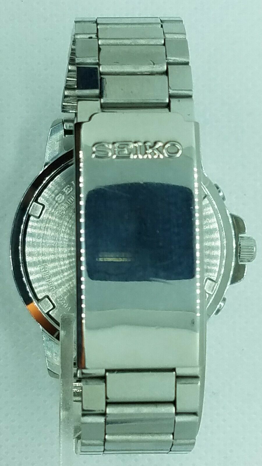 Seiko V657-8060 Quartz Chronograph Panda Dial Resist/Resist