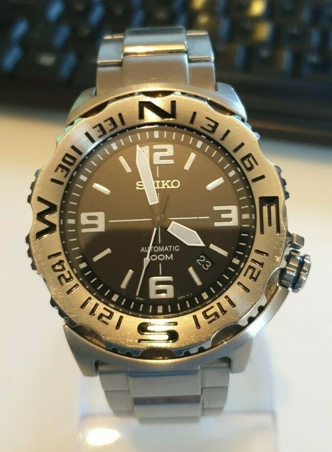 Seiko Field Monster Superior SRP441k1 RARE . Boxed 4r35 S/S Bracelet |  WatchCharts Marketplace