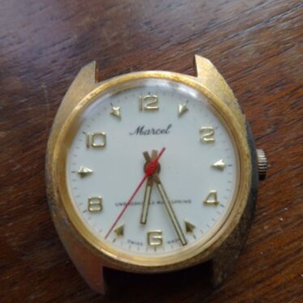 VTG Marcel Mens Mechanical Watch ( Working) 34mm Swiss | WatchCharts ...