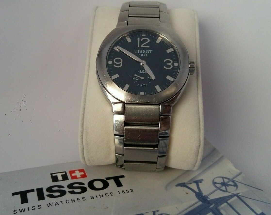 Tissot stainless steel saphire crystal mens Rare swiss watch G470