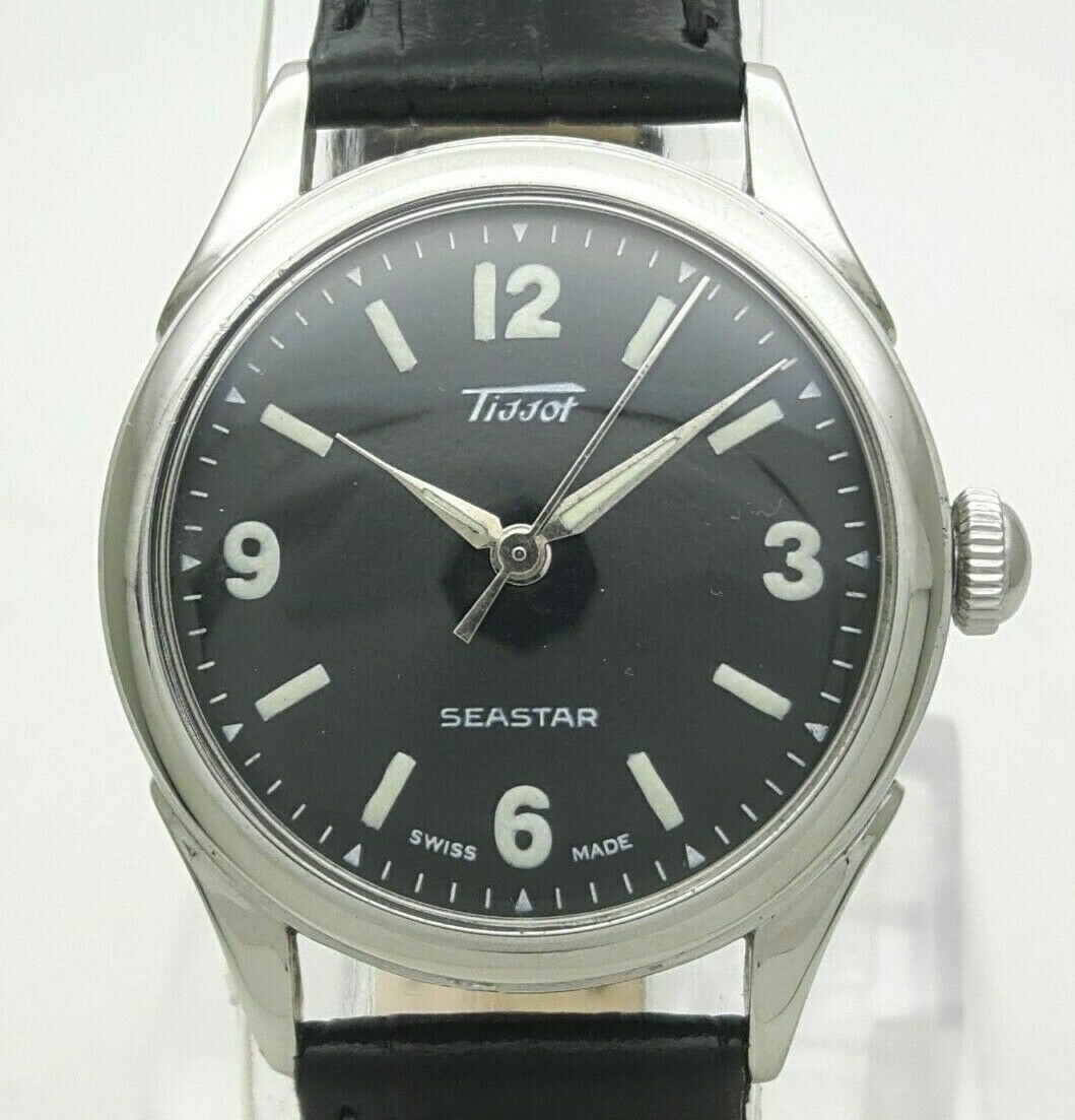 Vintage Tissot Seastar 6713 5 6714 16J Cal 27B 21 Swiss 31 MM