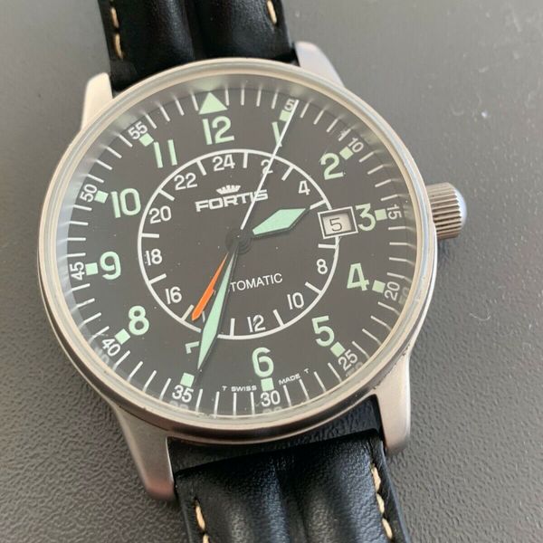 FORTIS Flieger GMT Automatik Ref. 596.10.148 40mm | WatchCharts Marketplace