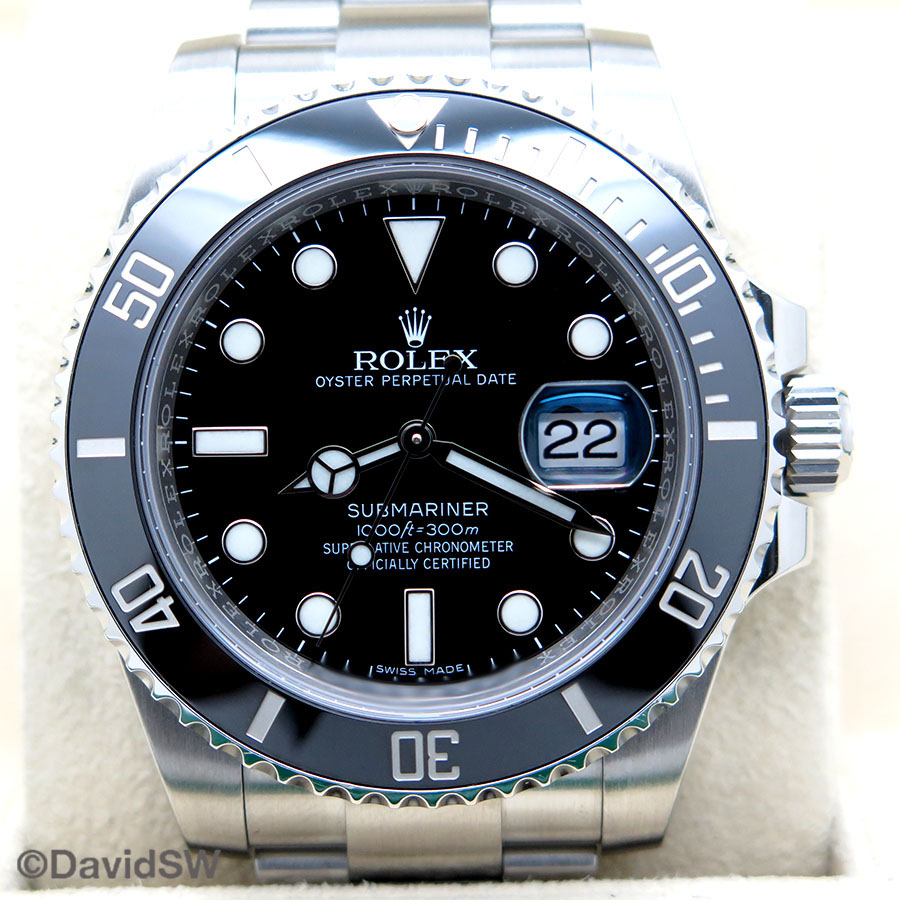 Submariner date online noir