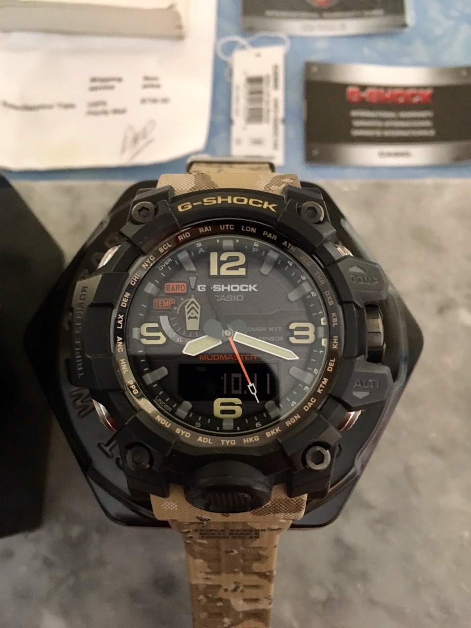 Casio G-Shock Mudmaster GWG-1000DC-1A5JF | WatchCharts