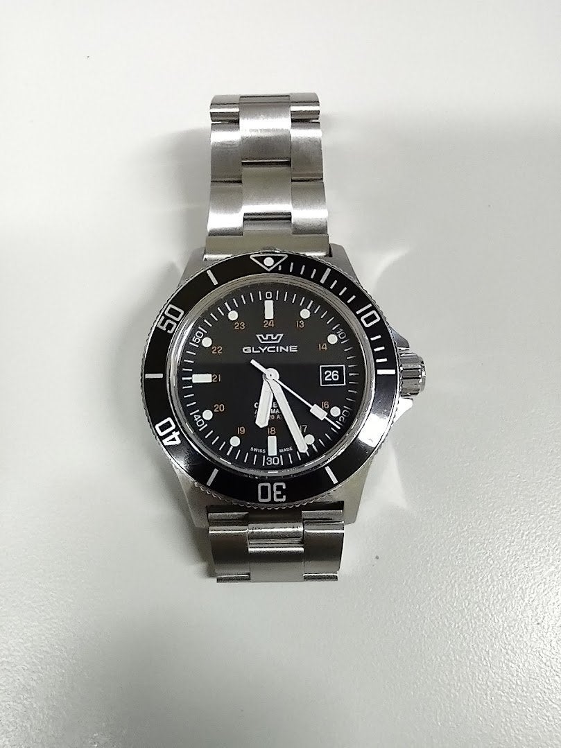 Glycine Combat Sub GL0087 With Strapcode Bracelet WatchCharts Marketplace