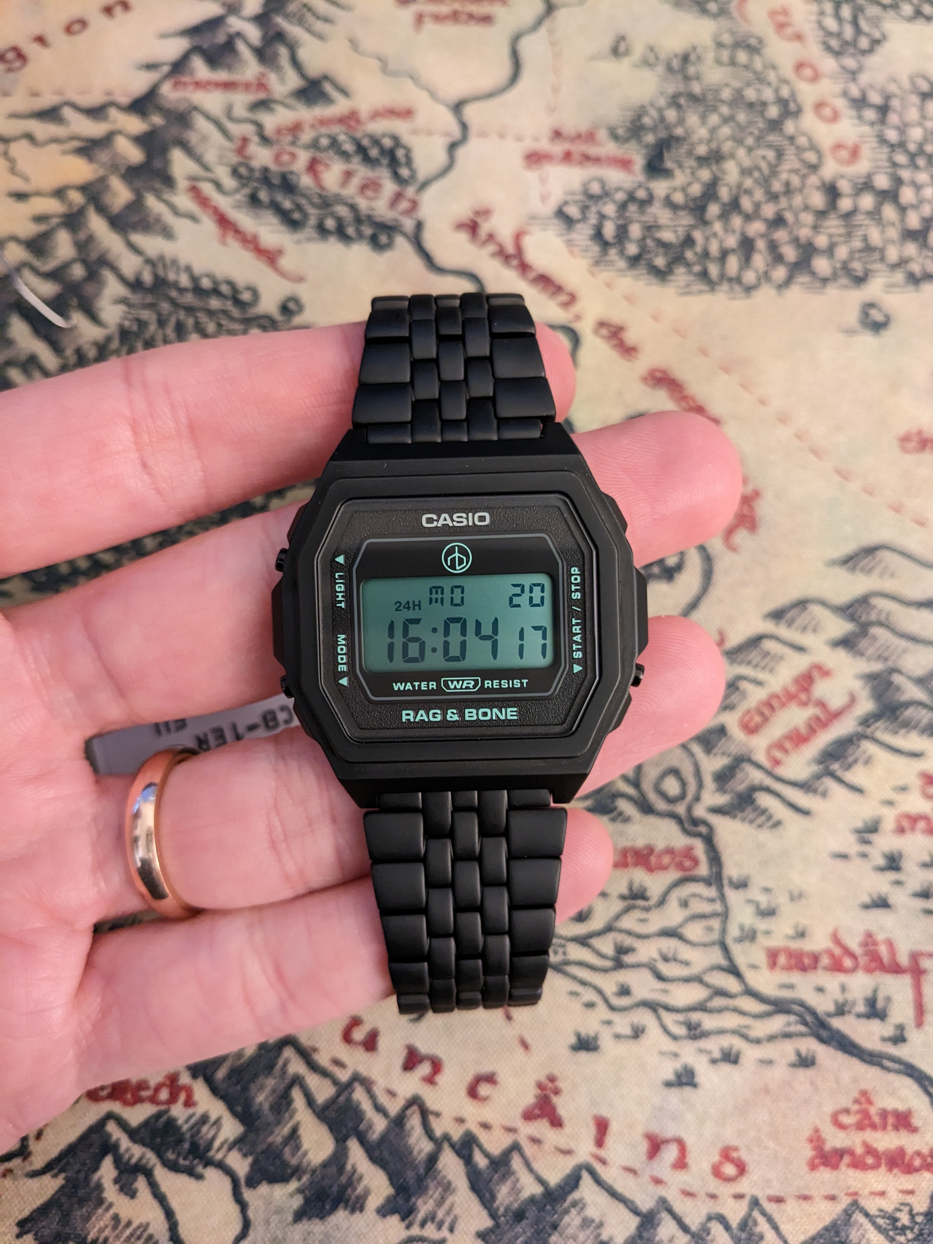A1000RCB-1 | rag-and-bone Black | CASIO