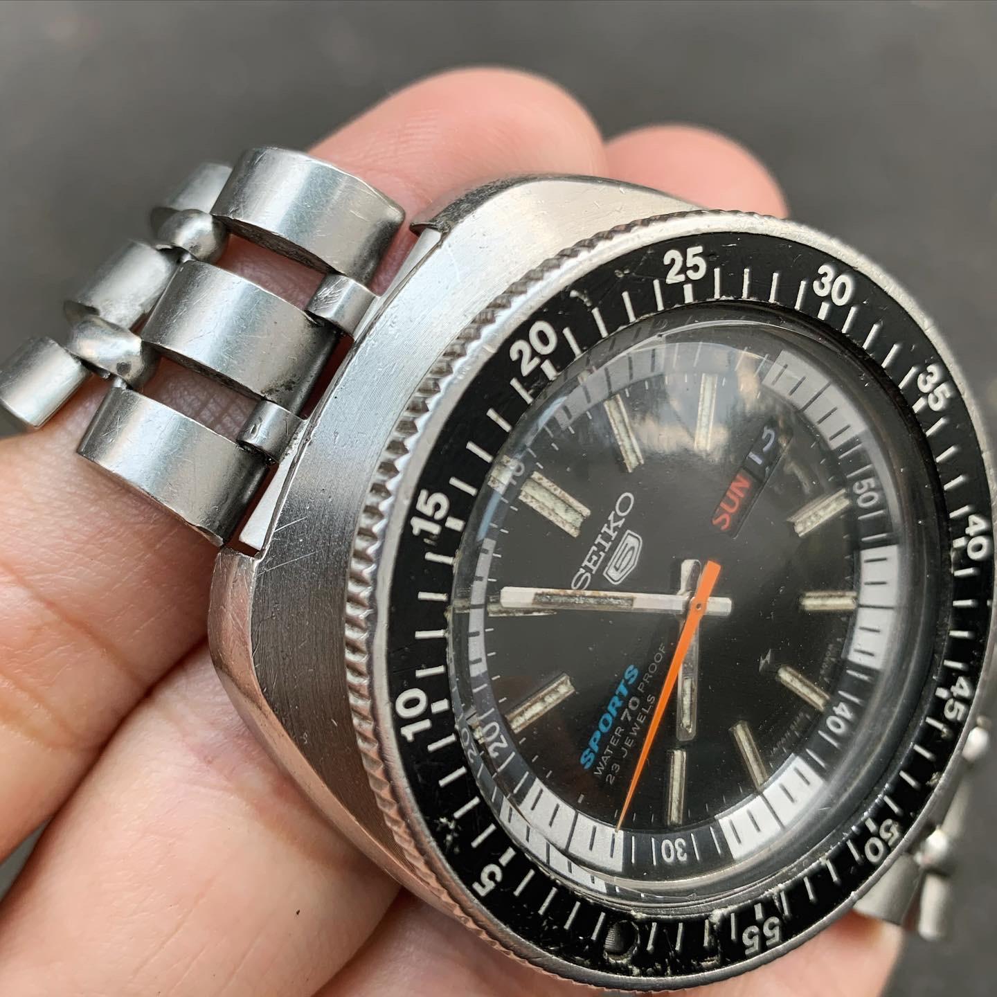 FS Seiko 5126 6030 The Double Hurricanes Summer 1969