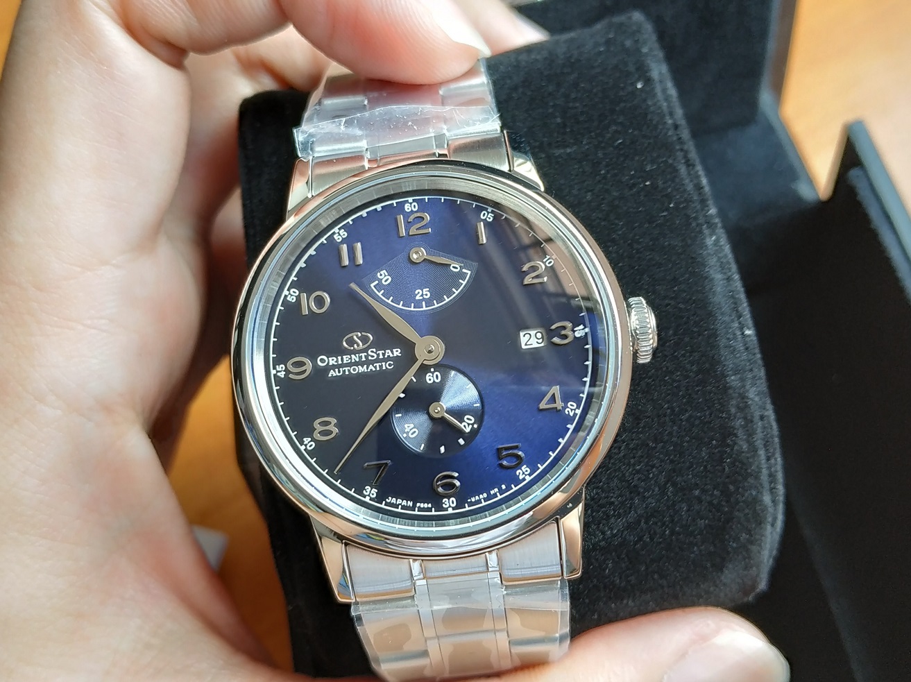 FS Orient Star Heritage Gothic Blue Sunburst WatchCharts