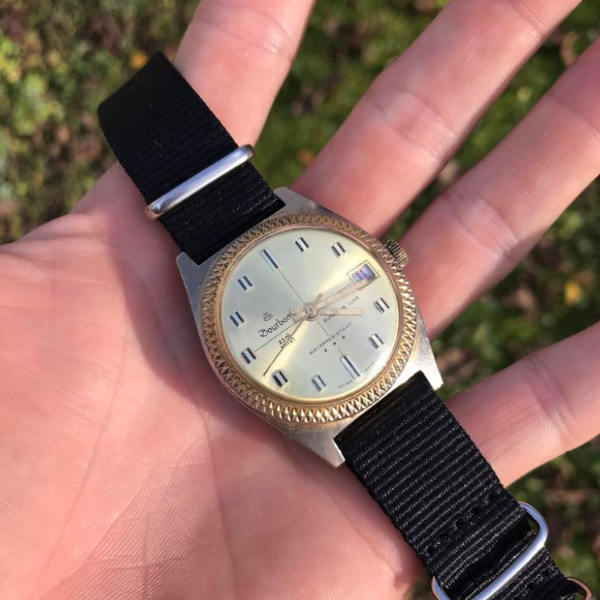 [WTS] Bourbon vintage automatic watch [85USD shipped WW] WatchCharts