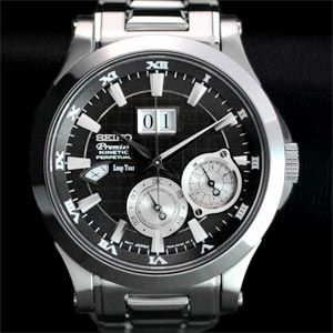 SOLD: Seiko Premier Kinetic Perpetual Calendar SNP003P1