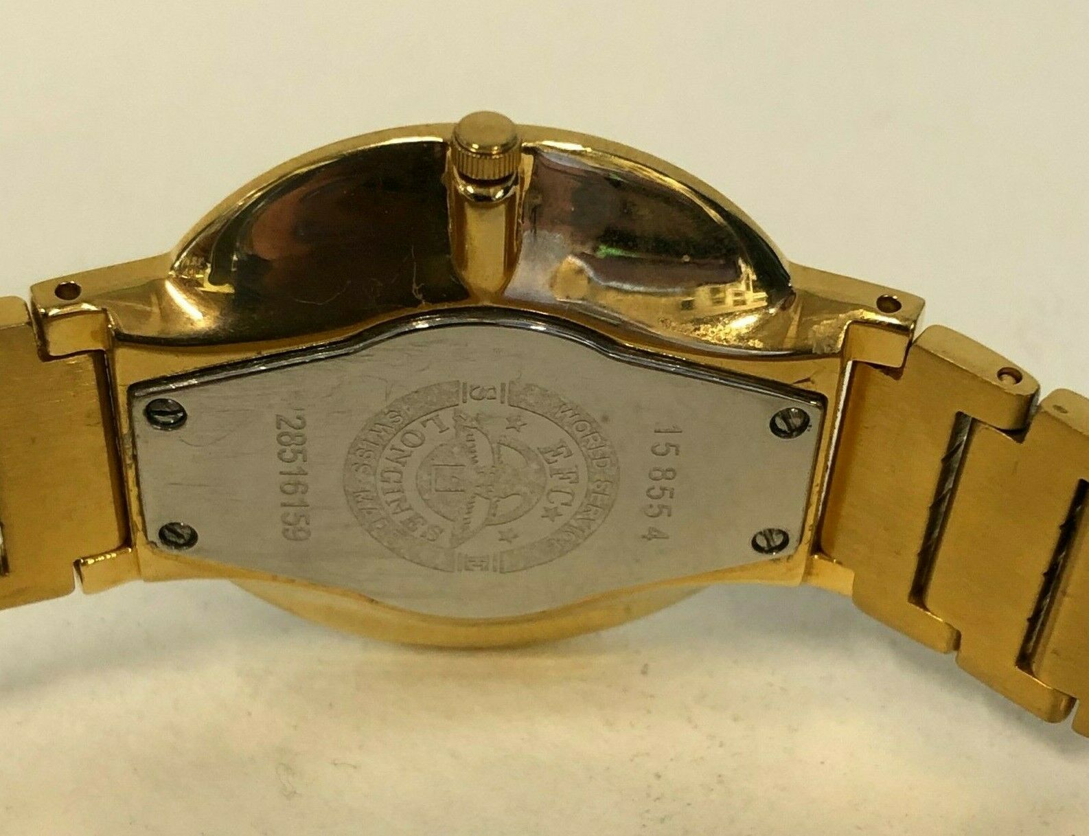 Extremely Rare Longines World Service Men s Gold Plated Wrist