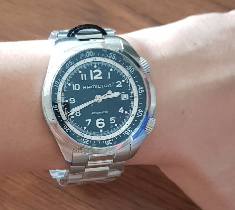 Brand New 80 Hrs Hamilton Khaki Pilot Pioneer Watch (H76455133 