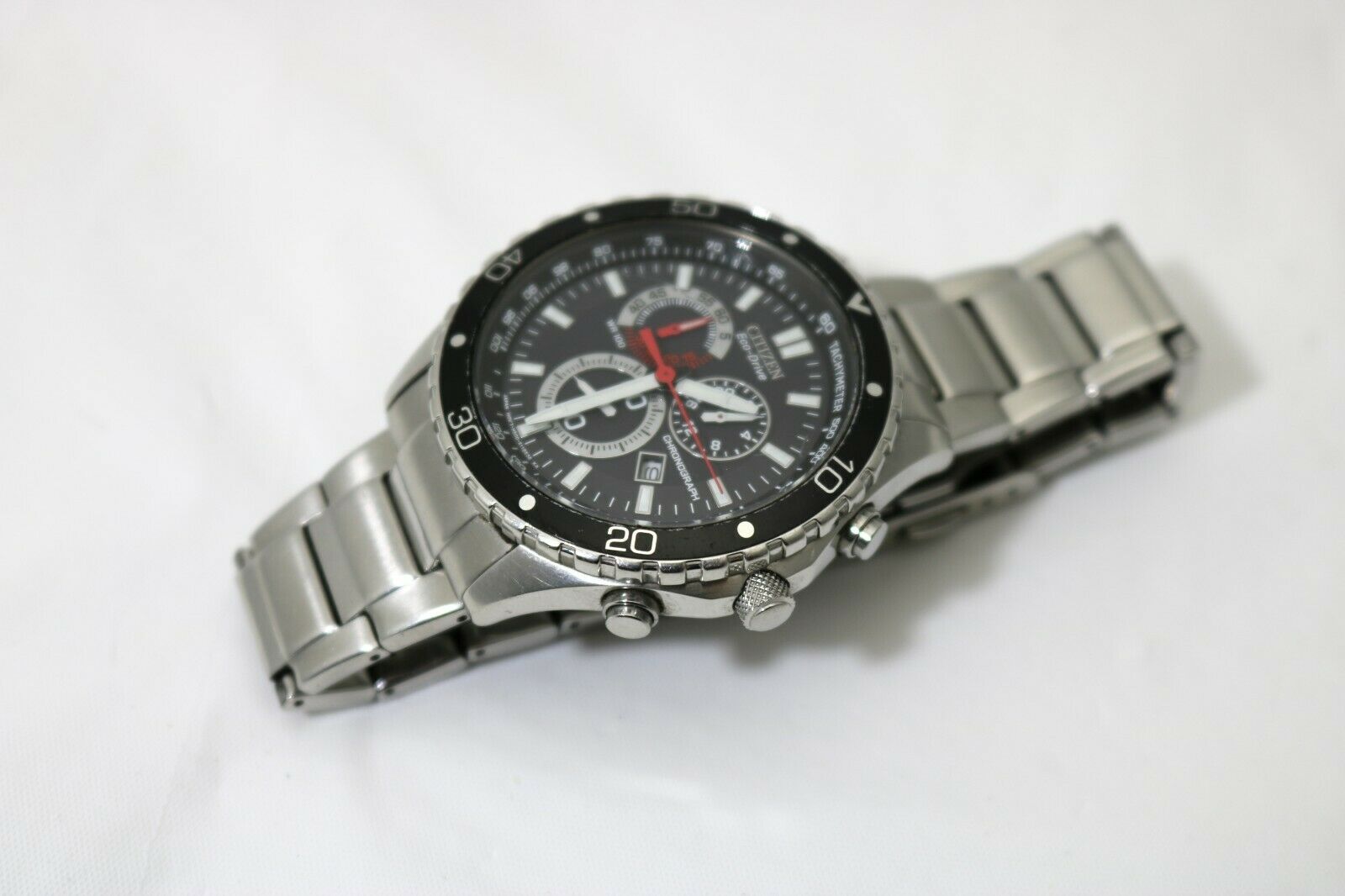 Citizen eco drive 2025 tachymeter wr100