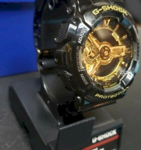 Casio 5146 G Shock Gold Black New Battery Ga 110gb Watch Men Ga100gb Watchcharts