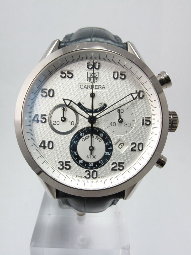 Fs TAG HEUER CARRERA CALIBRE 360 RARE WHITE GOLD LIMITED ED 100 PIECE CV5040 10 900 WatchCharts Marketplace