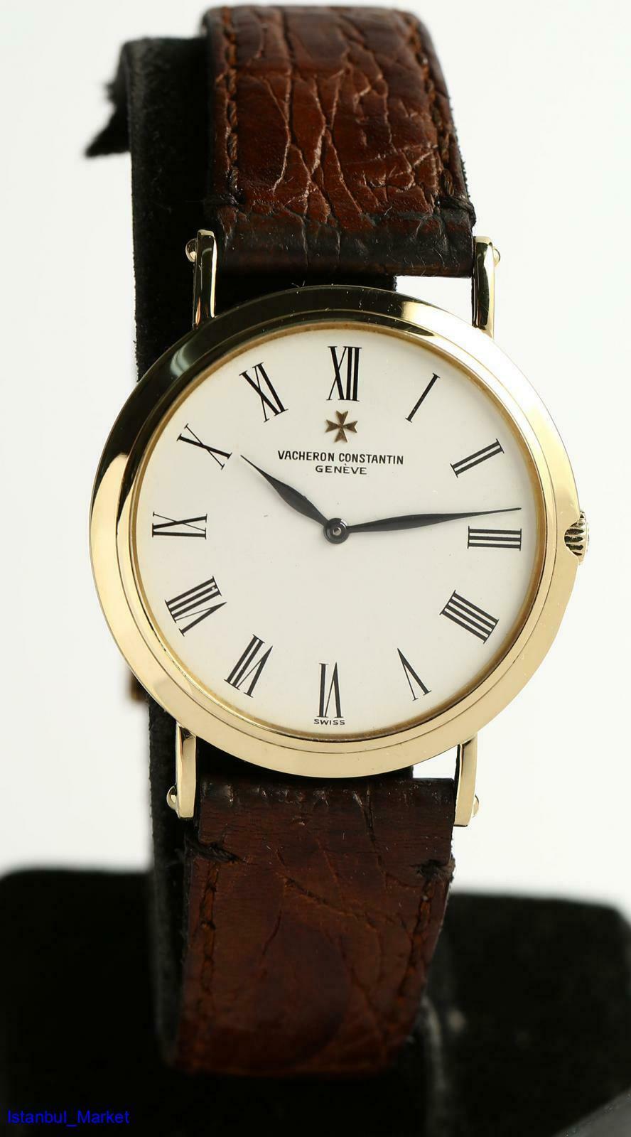 Vintage Vacheron Constantin Patrimony Ref 39206 CAL1015 1970 s