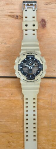 Casio G-Shock Sand Desert Military Watch GA100SD-8A NEW BATTERY! EUC! NO  RSRV! | WatchCharts Marketplace