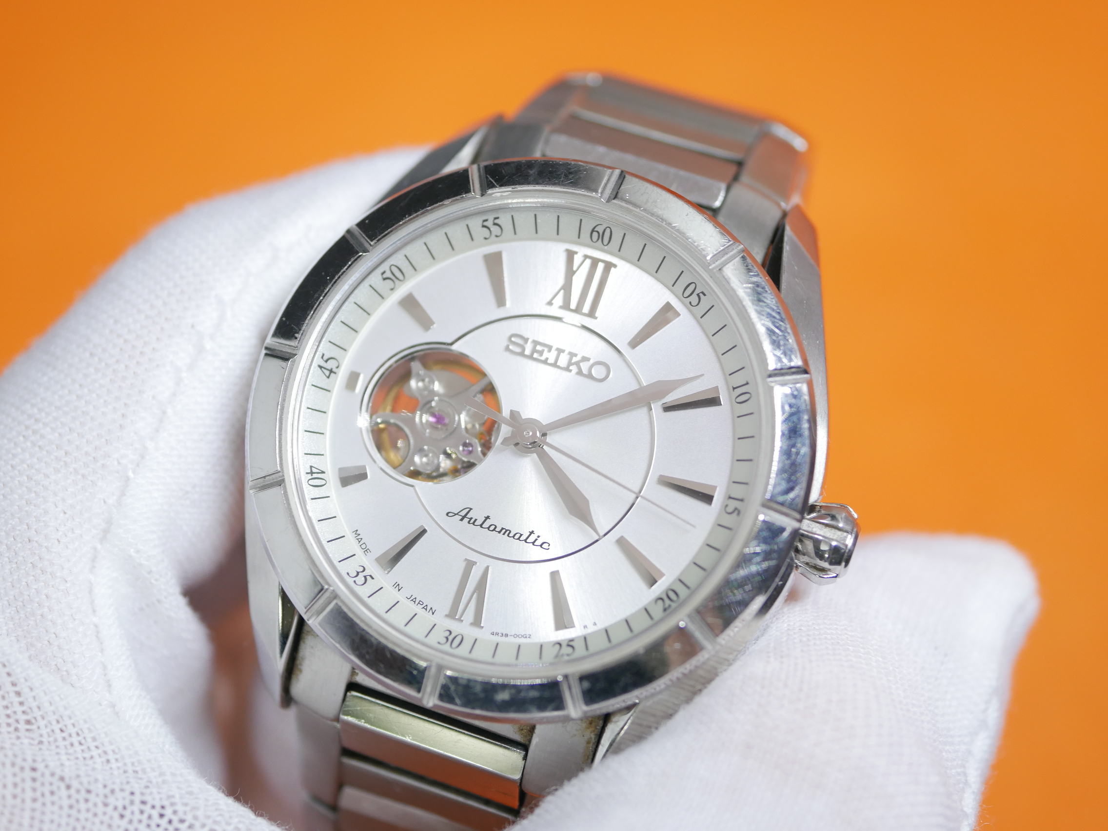 WTS] Seiko Automatic 4r38-00F0 Open Heart 40mm for $169 