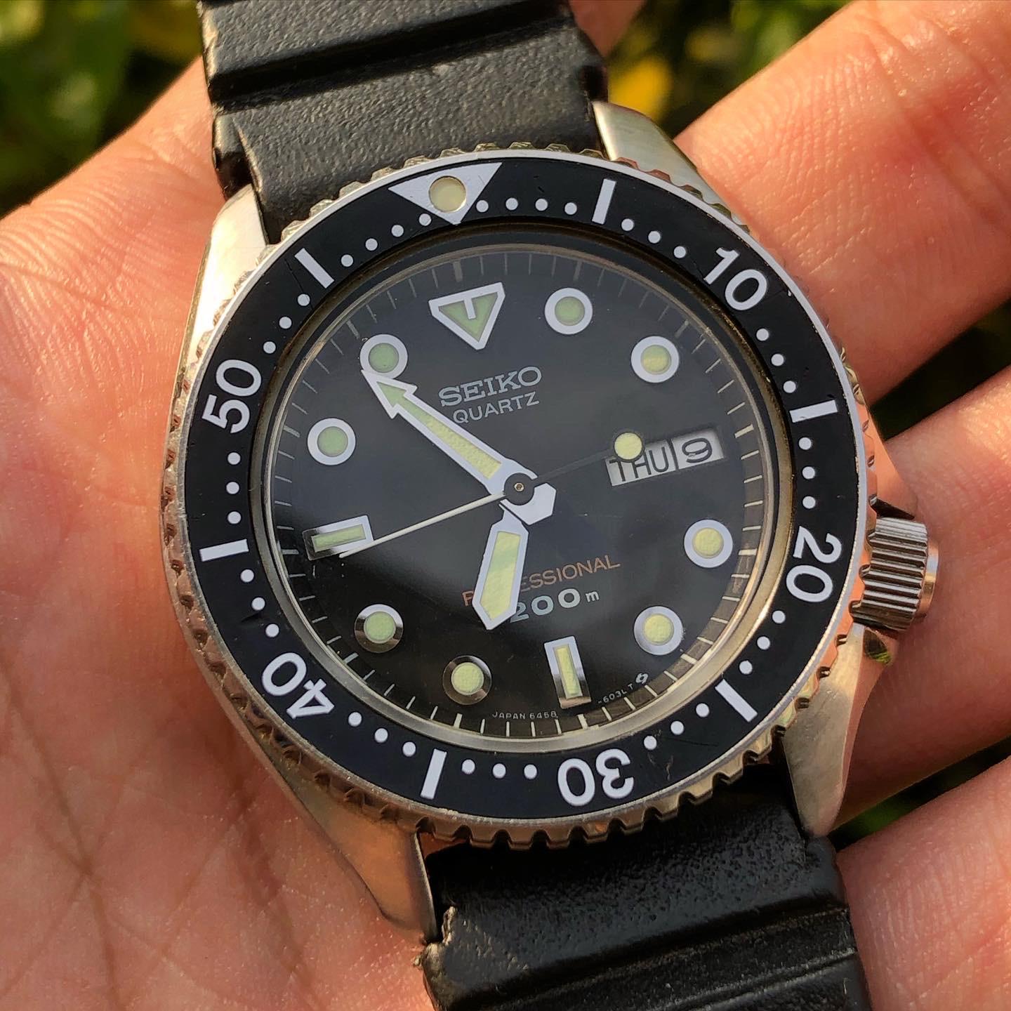 WTS] Seiko Quartz Diver 6458-6020 Good Condition | WatchCharts