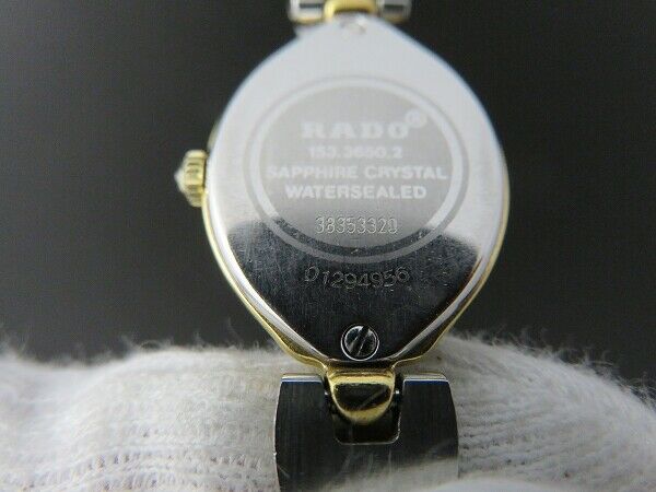 RADO　florence　153.3650.2 サファイア風防　クオーツ稼働品 RADO florence 153.3650.2 サファイア風防 クオーツ稼働品