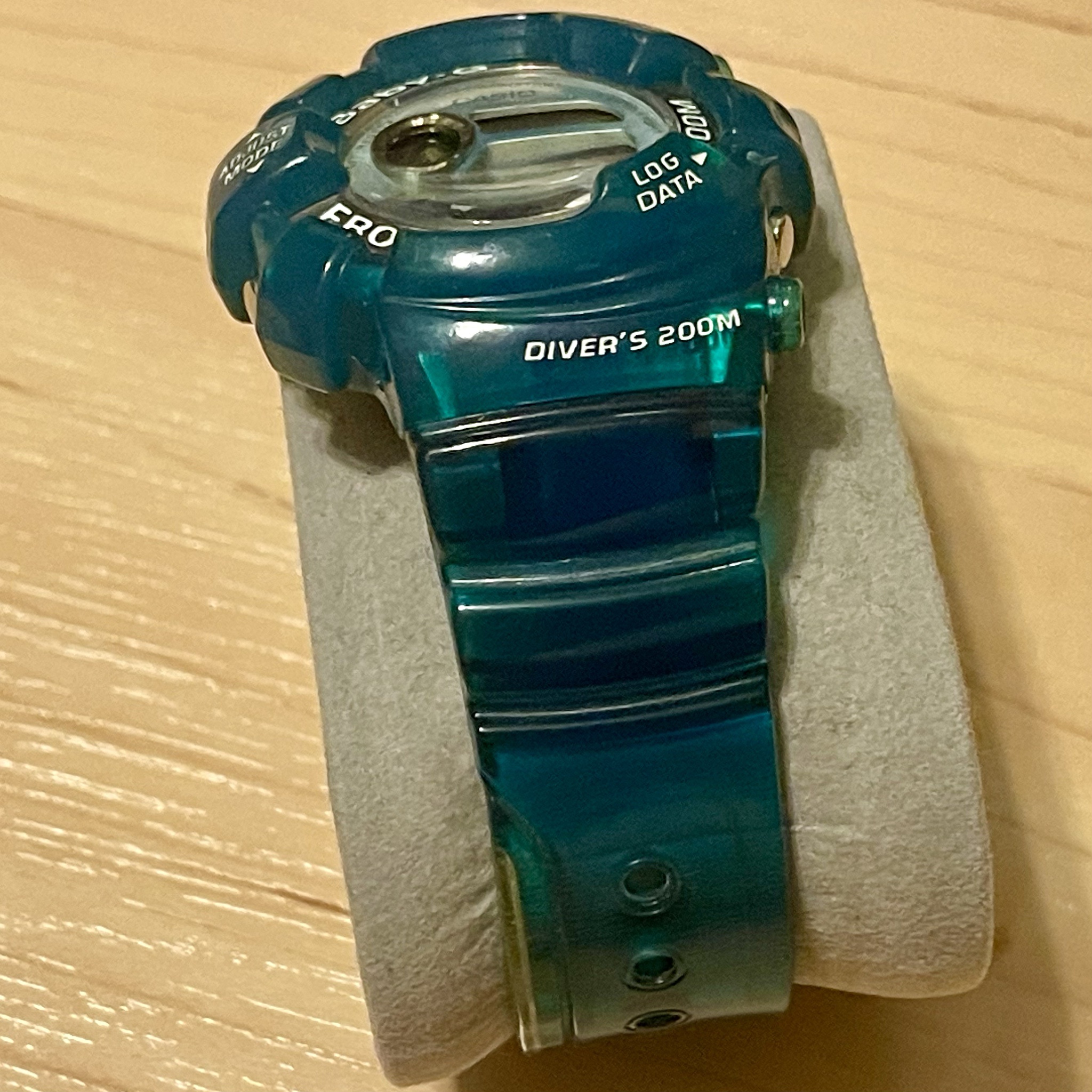 WTS] Casio G-Shock Baby-G Frogman BGW-103 Vintage Green Blue Aquamarine  Digital Diving Watch | WatchCharts