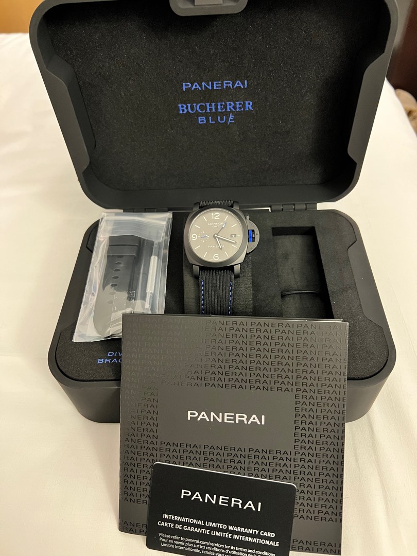 Panerai Luminor GMT PAM 1176 Bucherer Blue Limited Edition 44mm